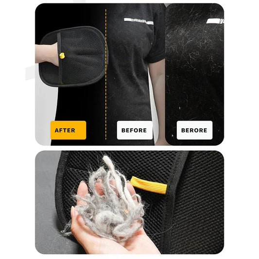 Double-Sided Electrostatic Pet Hair Removal Gloves